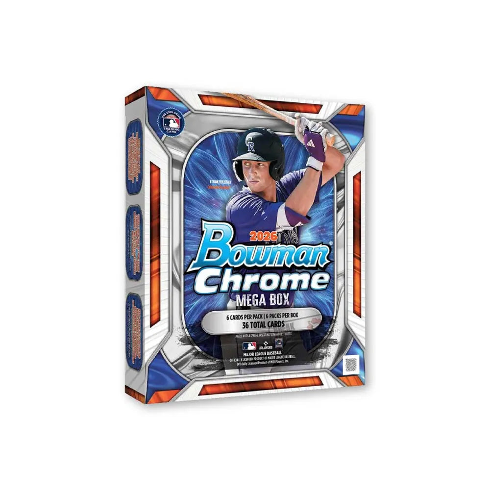 Topps Bowman Chrome Baseball 2026 - Mega Box - Pre Order
