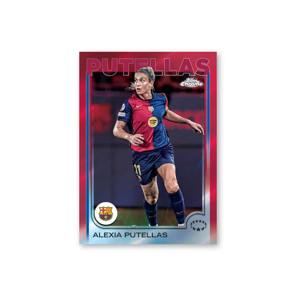 Topps Chrome UWCL 2024/25 UEFA Women's Champions League - Hobby Box