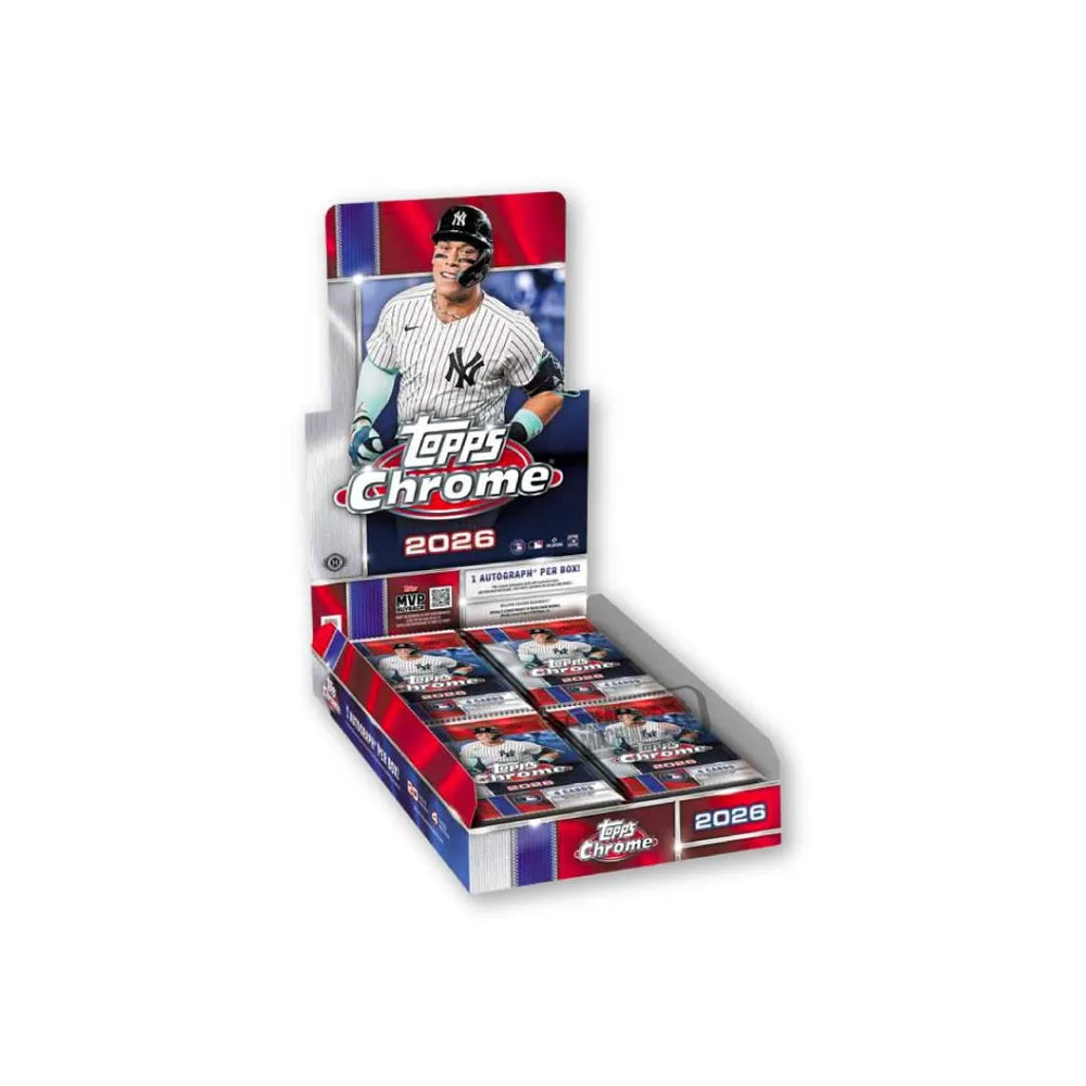 Topps Chrome Baseball MLB 2026 - Hobby Box - Pre Order