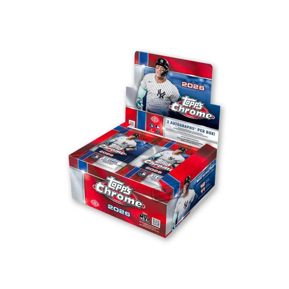 Topps Chrome Baseball MLB 2026 - Jumbo Box - Pre Order