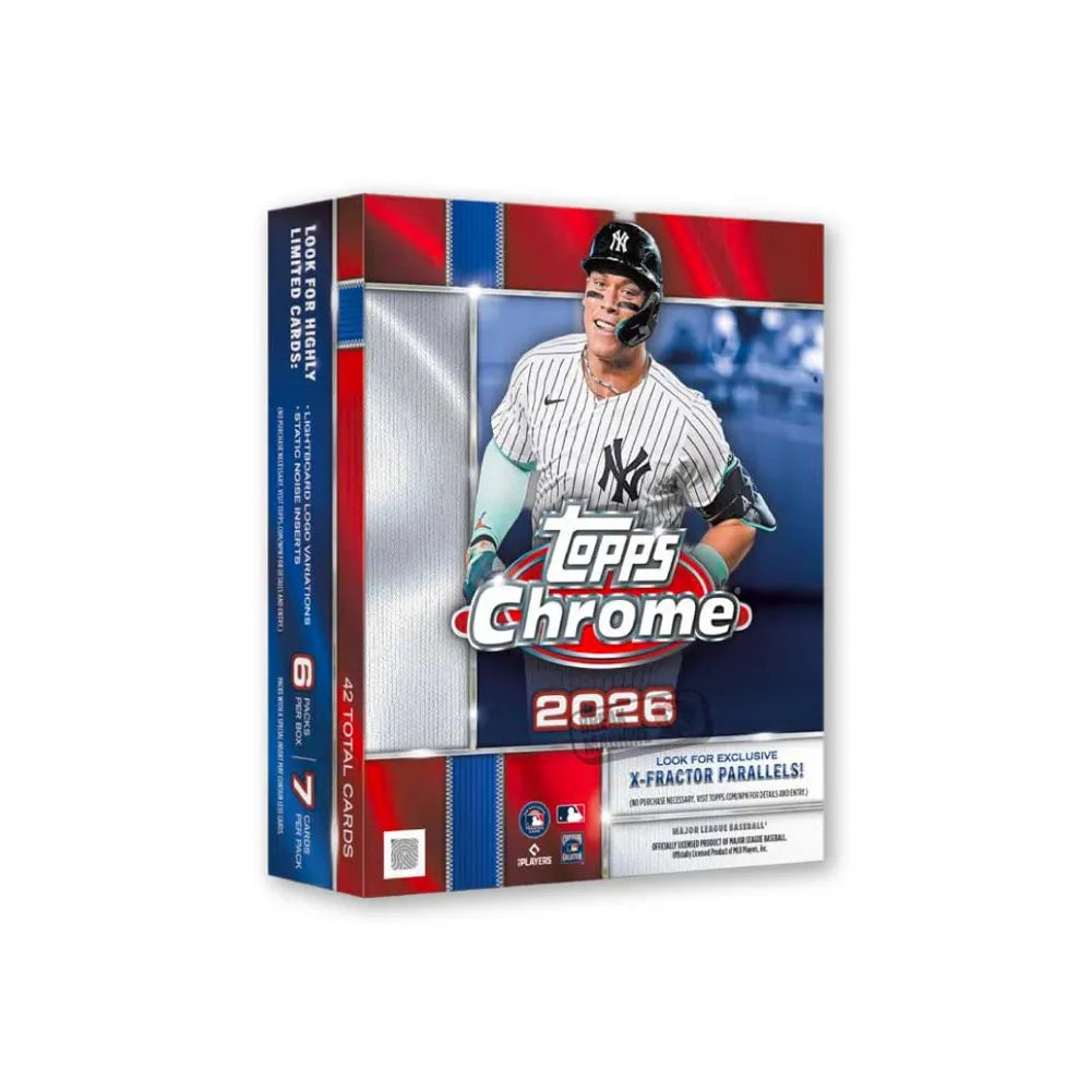 Topps Chrome Baseball MLB 2026 - Mega Box - Pre Order