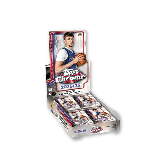 Topps Chrome NBA 2025/26 Basketball - Hobby Box - Pre Order