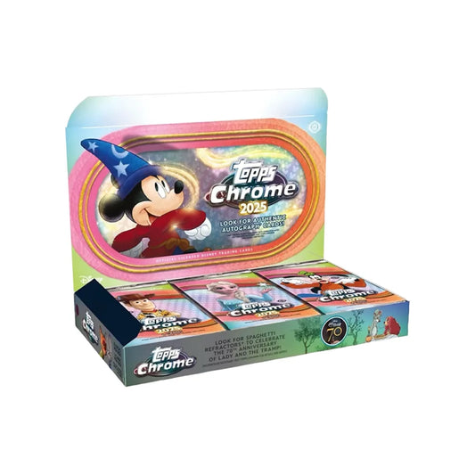 Topps Chrome Disney 2025 - Hobby Box