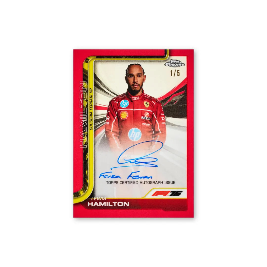 2025 Topps Chrome Formula 1 - Hobby Box - Pre Order