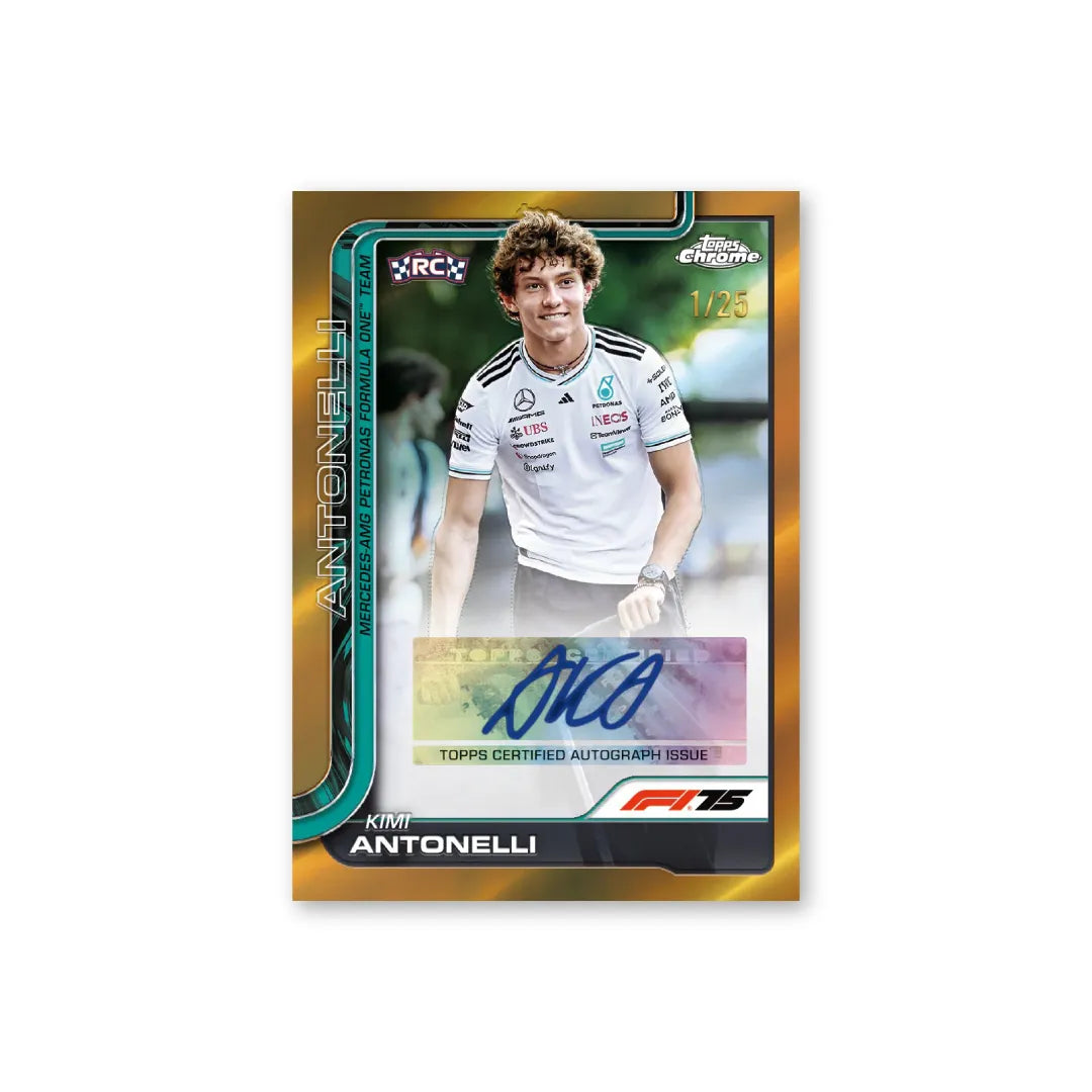 2025 Topps Chrome Formula 1 - Hobby Box - Pre Order