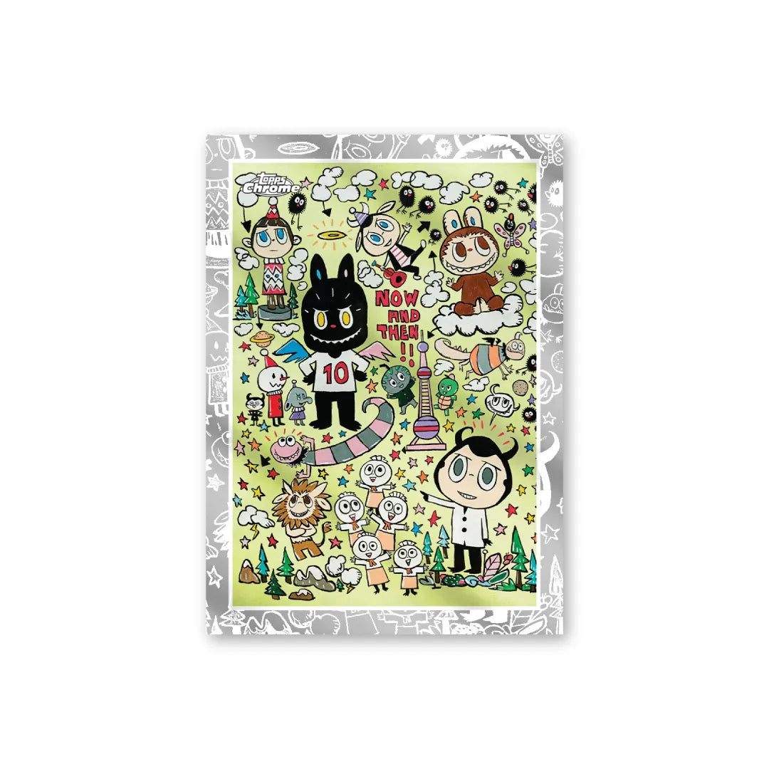 Topps 2025 Chrome Labubu The Monsters 10th Anniversary Hobby topps