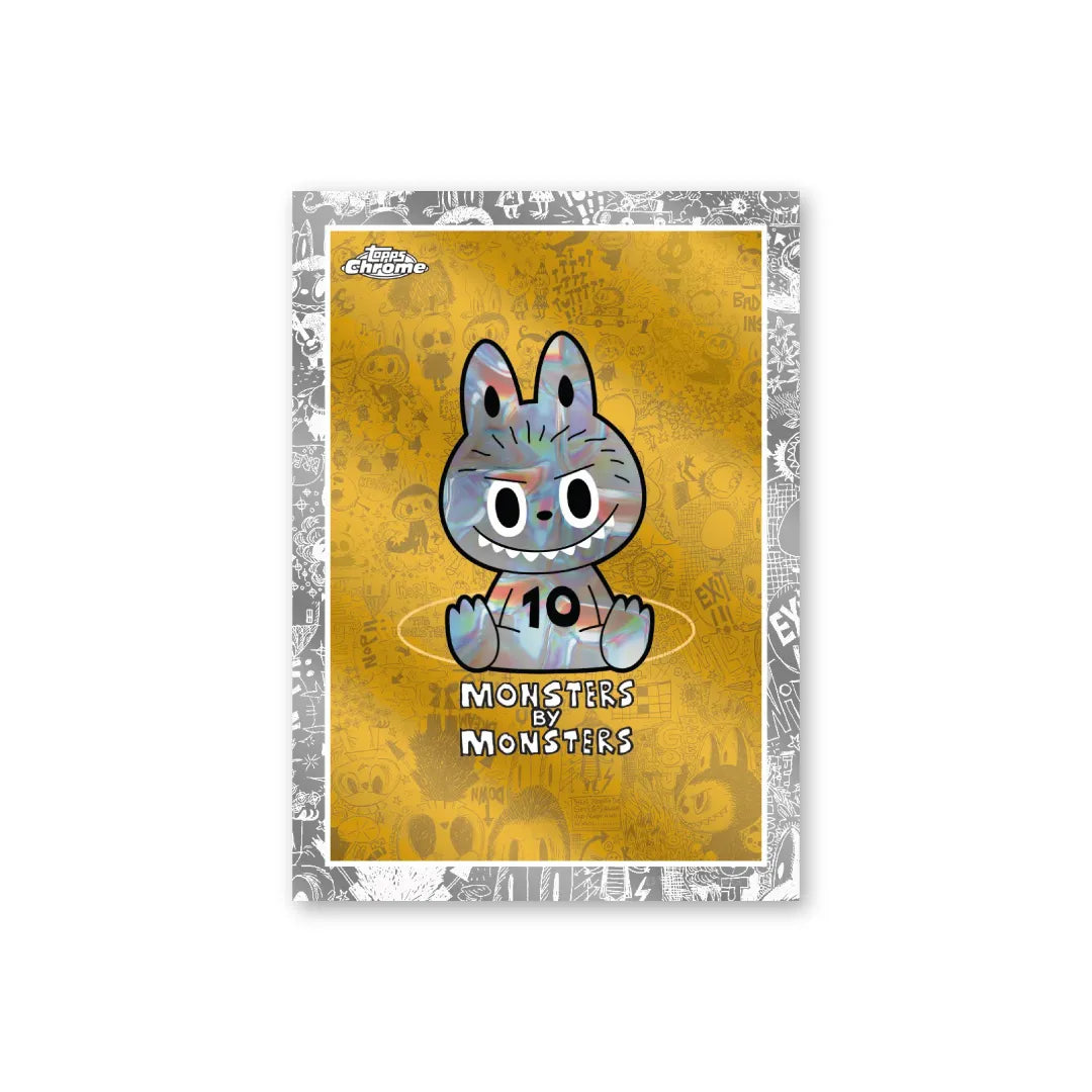 2025 Topps Labubu Chrome 10th Anniversary - Hobby Box - Pre Order