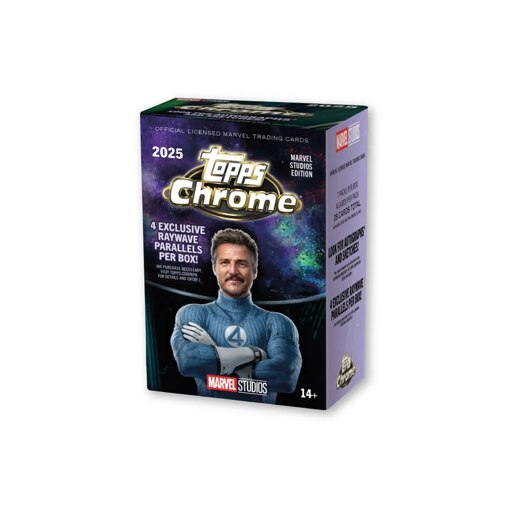 2025 Topps Marvel Studios Chrome - Value Box - Pre Order