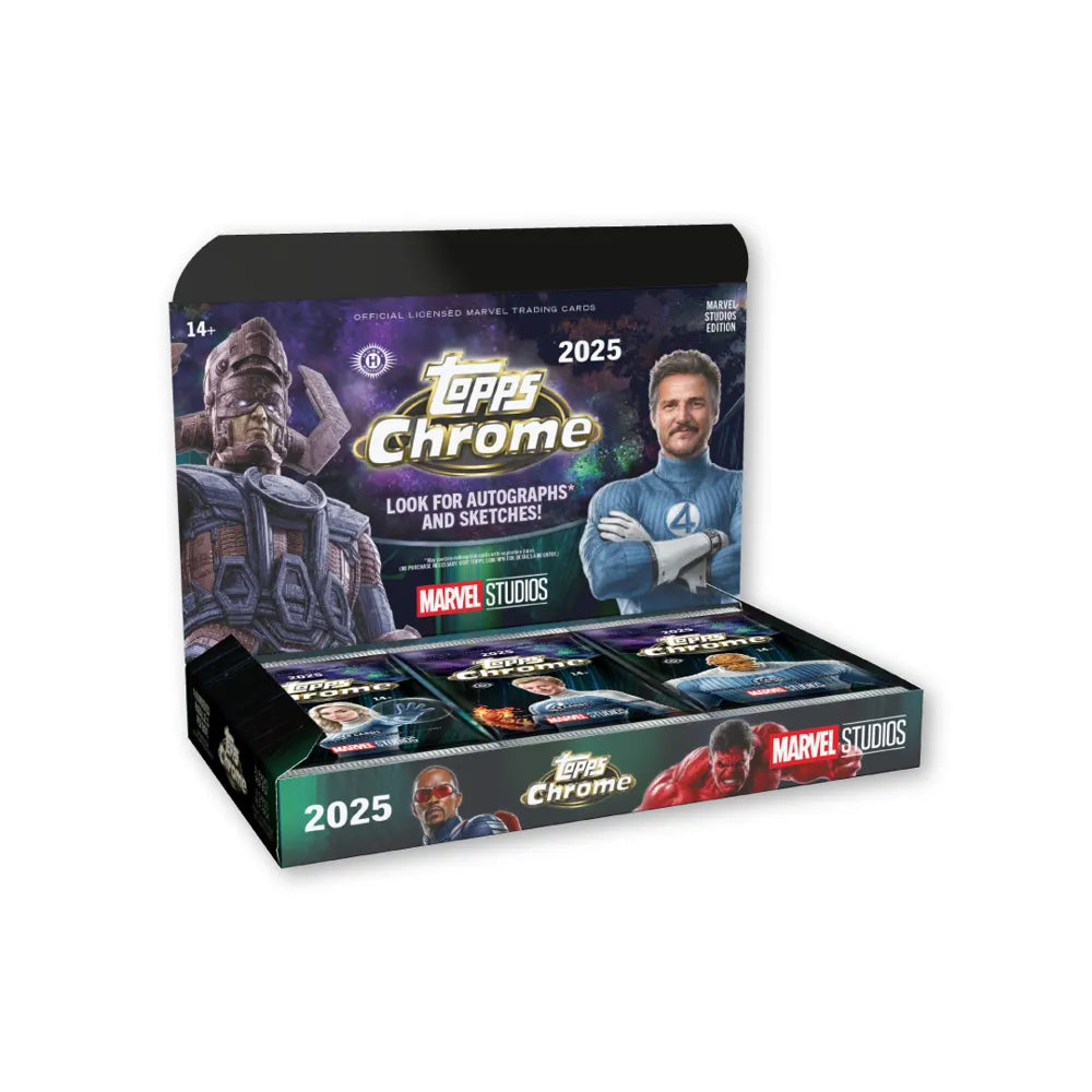 2025 Topps Marvel Studios Chrome - Hobby Box - Pre Order