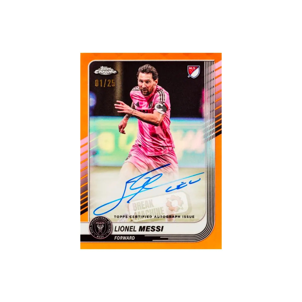 Topps Chrome MLS Major League Soccer 2025 - Value Box - Pre Order