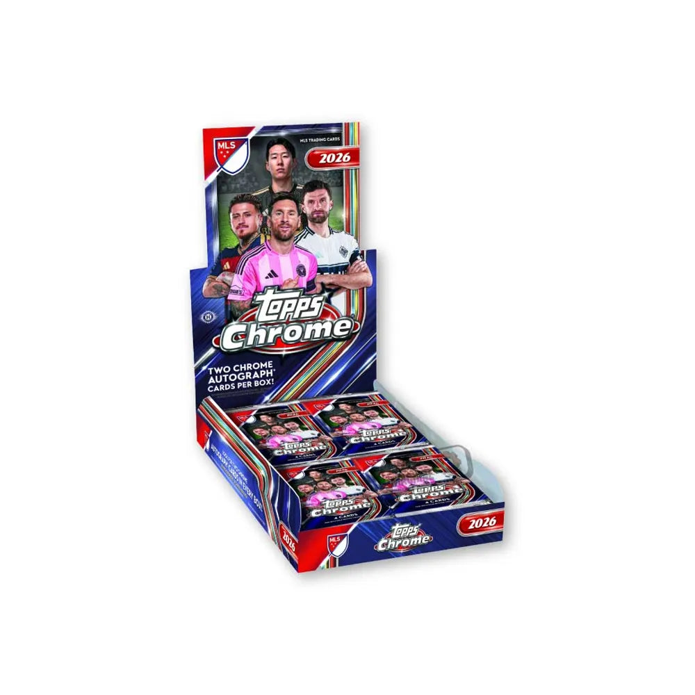Topps Chrome Major League Soccer 2026 - Hobby Box - Pre Order