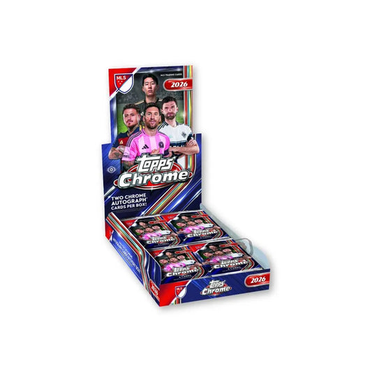 Topps Chrome Major League Soccer 2026 - Hobby Box - Pre Order