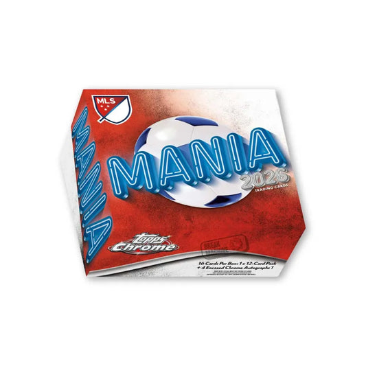 Topps Chrome Major League Soccer 2026 - Mania Box - Pre Order