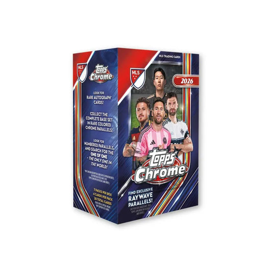 Topps Chrome Major League Soccer 2026 - Value Blaster Box - Pre Order