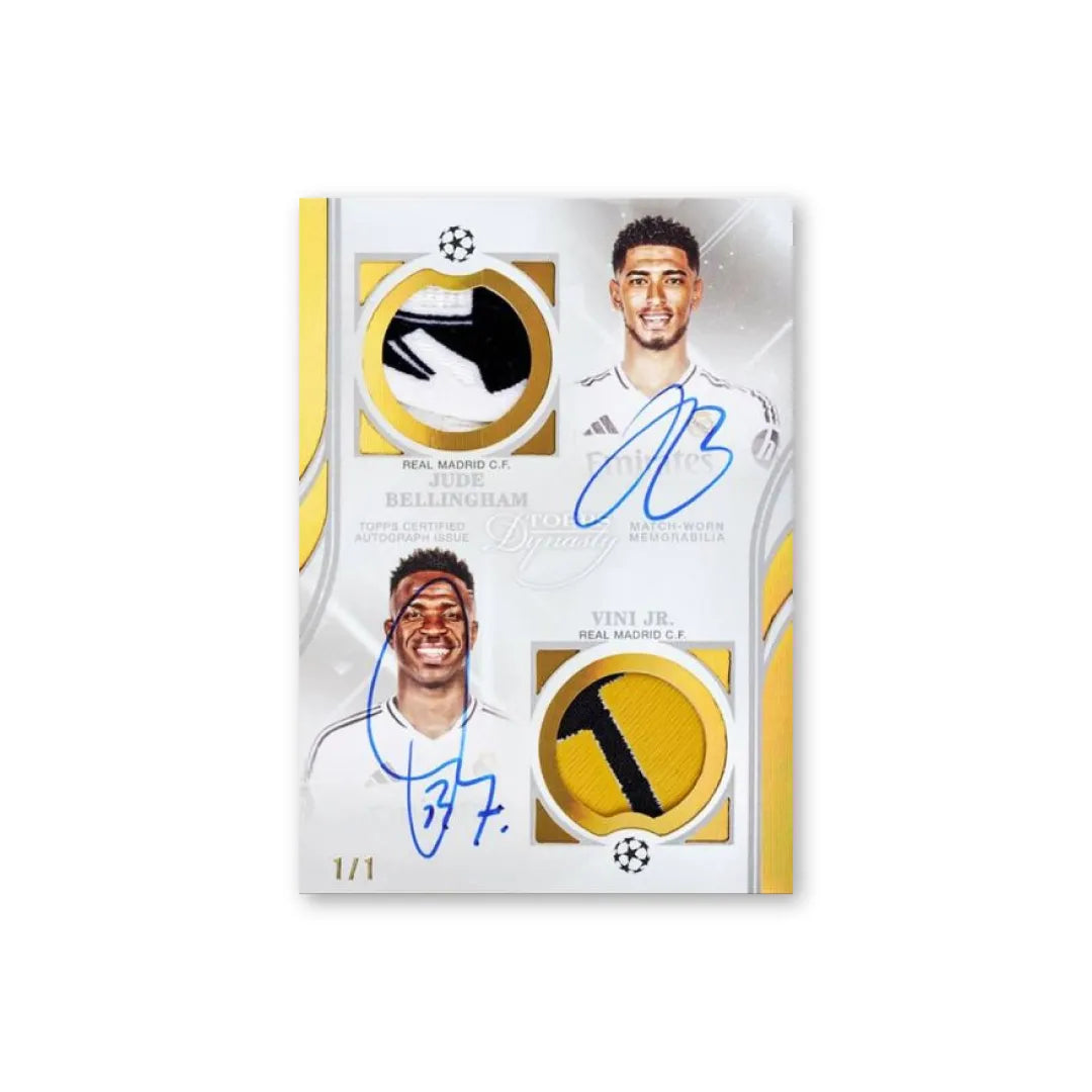 (LIVE BREAK) 2025 Topps Dynasty UEFA Club Competitions - Hobby Box