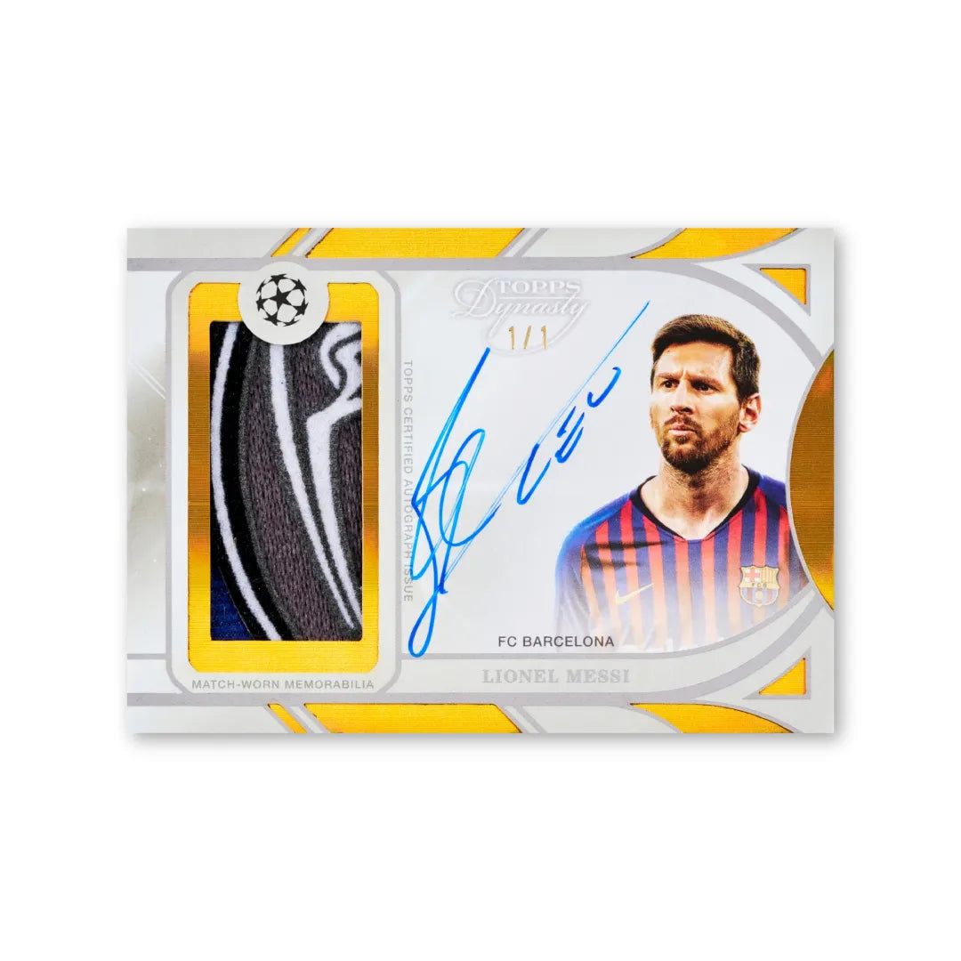 (LIVE BREAK) 2025 Topps Dynasty UEFA Club Competitions - Hobby Box