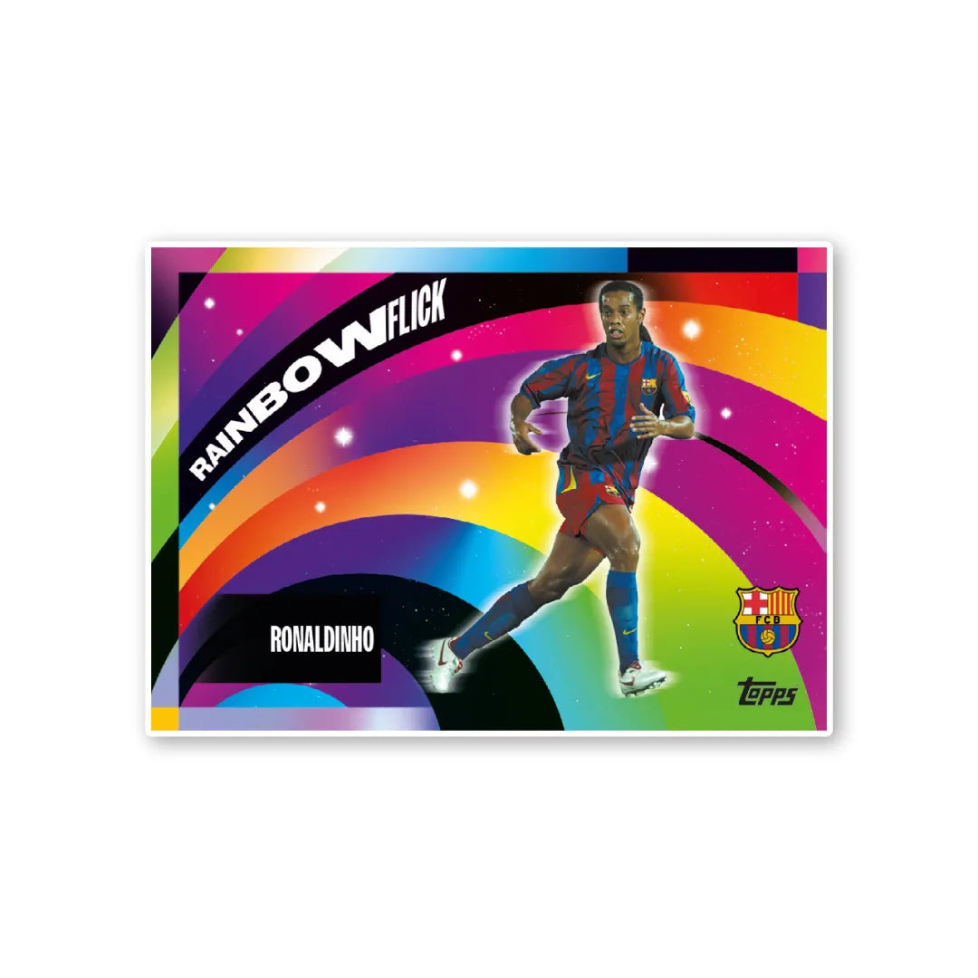 ronaldinho limited edition card Topps FC Barcelona Team Set 2025/26