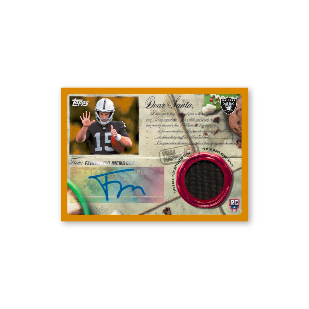 Topps Holiday Football NFL 2026 - Mega Box