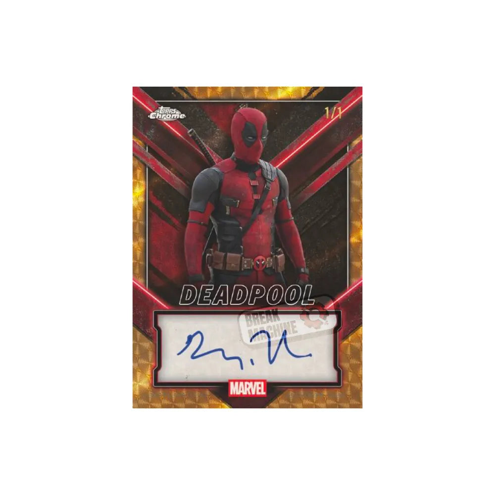 Topps Marvel Deadpool Chrome 2025 - Hobby Box