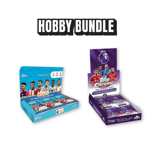 Topps Bundle Hobby - Chrome Premier League 2026 & Merlin UCC 2024/25