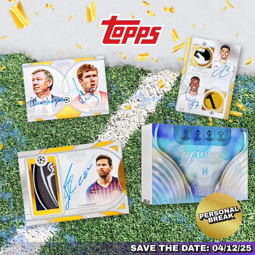 (LIVE BREAK) 2025 Topps Dynasty UEFA Club Competitions - Hobby Box
