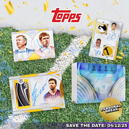 (LIVE BREAK) 2025 Topps Dynasty UEFA Club Competitions - Hobby Box
